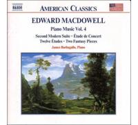MACDOWELL/BARBAGALLO: PIANO MUSIC 4 - CD