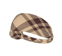 Macduff Hunting Ancient Tartan Tartan Rotated Workout Headbands Non Slip Elastic Sweatbands for Men and Women