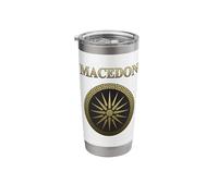 Macedon Alexander The Great Shield Stainless Steel Insulated Tumbler