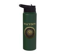 Macedon Alexander The Great Shield Stainless Steel Insulated Water Bottle
