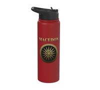 Macedon Alexander The Great Shield Stainless Steel Insulated Water Bottle
