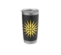 Macedon Ancient Alexander the Great Symbol Stainless Steel Insulated Tumbler