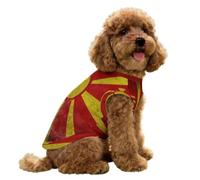 Macedonia Flag Cute Dog Shirts Summer Ice Silk Tank Top