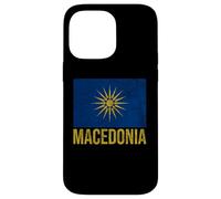 MACEDONIA FLAG GREECE Case for iPhone 14 Pro Max