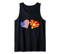 Macedonia Heart Republic of Macedonia Macedonian Pride Tank Top