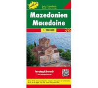 Macedonia Road Map 1:200 000 - 9783707912807