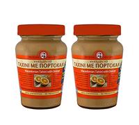 Macedonian Greek Tahini with Orange 700gr Glass jar