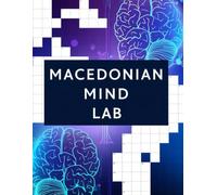 Macedonian Mind Lab: large print Crosswords to Challenge, Train, and Master the Macedonian Language