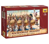 Macedonian Phalanx 1:72 Figure Plastic Model Kit ZVEZDA
