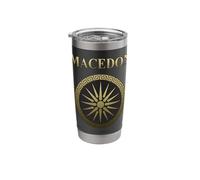 Macedonian Shield Alexander The Great Stainless Steel Insulated Tumbler