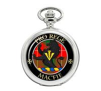 Macfie Modern Scottish Clan Crest Full Hunter Pocket Watch