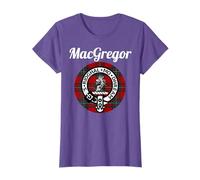 MacGregor Clan Scottish Name Coat Of Arms Tartan T-Shirt