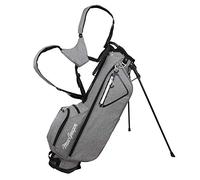 MacGregor Golf MacTec Stand Bag - Slim Lightweight 7" Golf Bag, Grey/Black