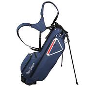 MacGregor Golf MacTec Stand Bag - Slim Lightweight 7" Golf Bag, Navy/White/Red