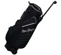 MacGregor Golf VIP Trolley Bag with Built In Wheels/Handle, 14 Way Divider (Black/Dark Green)