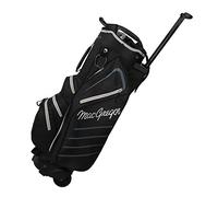 MacGregor Golf VIP Trolley Bag with Built In Wheels/Handle, 14 Way Divider (Black/Silver)