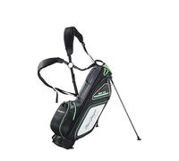 MacGregor Principal 7" Golf Stand Bag with 5 Pockets and Shoulder Strap, Black/Green