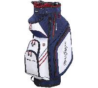 MACGREGOR PRINCIPAL GOLF CART BAG - NAVY / RED +FREE GIFT