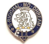 Macgregor Scotland Scottish Family Clan Name Enamel Lapel Pin Badge