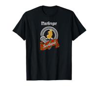 MacGregor Scottish Clan Badge & Tartan T-Shirt