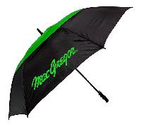 MACGREGOR STORM 64" VENTED GOLF UMBRELLA - BLACK / LIME