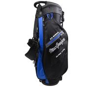 MacGregor Winton Ultra Light 5-Way Golf Stand Bag - Lightweight Golf Bag with 5 Dividers, 7 Zipped Pockets, Premium Storage, Durable Stand Design - Full Length Club Dividers (Black/Blue)