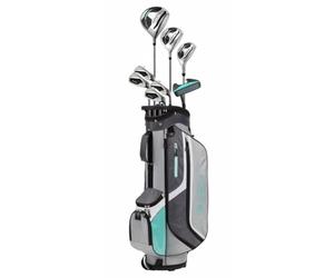 MACGREGOR Women's CG3000 Golf Package Set & Golf Club Bag Set, Black/Red, Ladies