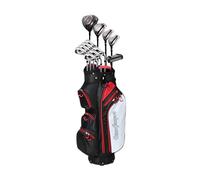 MacGregor ZT1 Package Set, Graphite 5-SW, Cart Bag, Mens Right Hand, Black/Red