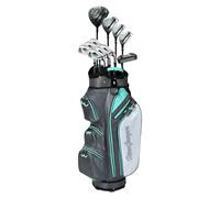 MacGregor ZT1 Petite Package Set With Trolley Bag, Ladies Right Hand, ALL Graphite