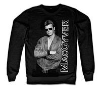 MacGyver Cool Sweatshirt (Black) Medium