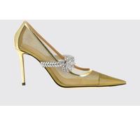 MACH & MACH Lotus Flower Mesh Heeled Pumps - Size: 39 - female