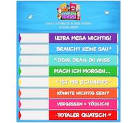 MACH MAL PAUSE 8 x Funny Highlighters - The Cheeky Colourful Marker Set for Learning and Marking is the Gift for Students Teachers and Colleagues - Highlighter Pens for School University Office