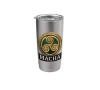 Macha Ancient Irish Goddess Triskelion Symbol Stainless Steel Insulated Tumbler