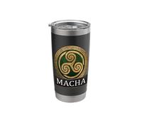 Macha Ancient Irish Goddess Triskelion Symbol Stainless Steel Insulated Tumbler