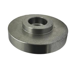 MachEl 100mm Cast Iron Back Plate for Chuck Mounting - 1-1/8" x 12 TPI Thread, (Myford-Compatible)