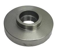 MachEl 100mm Cast Iron Back Plate for Lathe Chuck Mounting - Boxford Thread (1-1/2" x 8 TPI)
