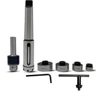 Machel 3MT Tapping, Threading, and Reaming Die Holder Set with Drill Chuck - Metric