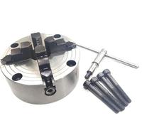 Machel 5" Inches(125 mm) 4 Jaw Independent Chuck for Lathe Machine & HV6 Rotary Table