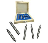MachEl 5-Piece Edge Finders Set - Hardened Tool Steel, Imperial Standard