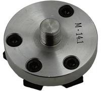 MachEl Back Plate M-14.1 Thread, 62mm Diameter for 65mm 3-Jaw & 4-Jaw Self-Centering Chucks, and 50mm 3-Jaw & 4-Jaw Self-Centering Chucks, Ideal for 3" & 4" Regular and Tilting Rotary Tables