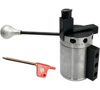 MachEl Heavy-Duty Radius Ball Turning Attachment for 7/14 & 7/16 Mini Lathes Fits Similar & Larger Lathe Machines Maximum 65mm Radius Capacity DCMT11T304 Carbide Insert Bearing Base with 0-90° Side