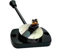 MachEl Lathe's Ball Turning Attachment with Size Scale (Oval Base-Double Bit-For Myford & Similar Size)