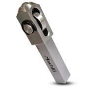 MachEl Mini Lathe Burnishing Tool Premium Series with 5/8″ × 5/8″ × 2-1/2″ Shank, Surface Finishing Roller Tool for Steel, Copper & Metal, Compatible with CNC & Manual Lathes, Hardness Range HRC 18-68