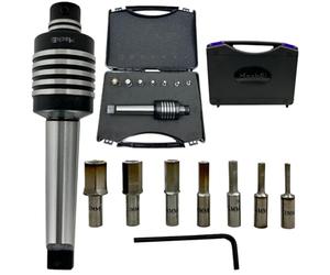 MachEl New MT-3 Teng-Style Rotary Broach with 7 Hex Punches Set (Broach Size in mm)