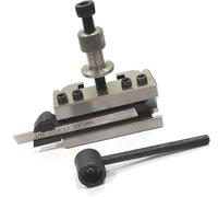 MachEl Quick Change Tool Post Holder for Boxford, Warco & Similar Size Lathe Machine (T51 STD Holder W/Parting Cut Off Holder (1/2" Blade))