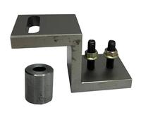 MachEl Z-Type Cast Iron Angle Plate: Ideal for Mounting Mini Vertical Milling Slide on Mini Lathes