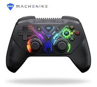 Machenike G3S Wireless PC Gaming Controller for Windows PC,Switch,Android,PC Controller With Dual Vibration Motors,Dual Connection Modes,LED Backlight,Plug and Play (Black)