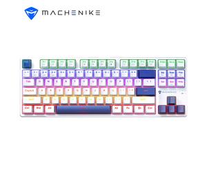 Machenike K500B-B87 80% Wired Keyboard, QWERTY US layout, Red Switch Mixed Light B