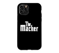 Macher Funny Yiddish Hebrew Slang Jewish Humor Case for iPhone 11 Pro