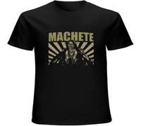 Machete Danny Trejos Mexican Actor Action Unisex Tees Men's T Shirt Black M